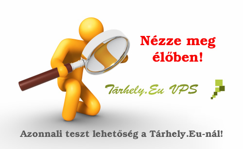 VPS tárhely teszt
