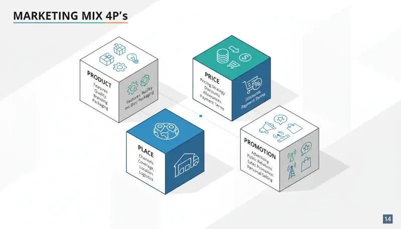 A marketing mix elemei a 4P modell érthetően