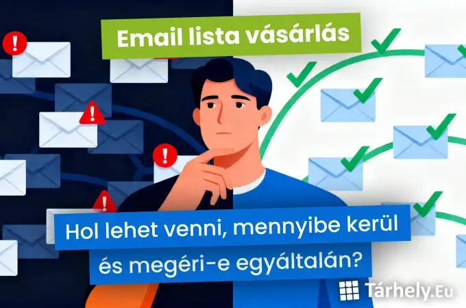 Email lista vásárlás - hol lehet venni, mennyibe kerül és megéri-e egyáltalán