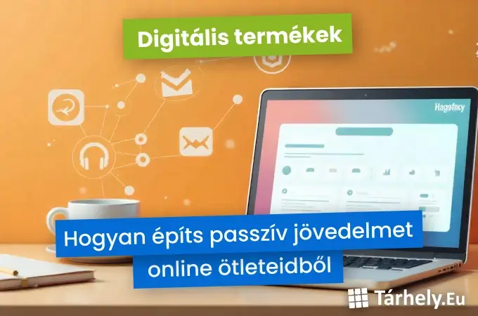 Digitális termékek - hogyan építs passzív jövedelmet online ötleteidből