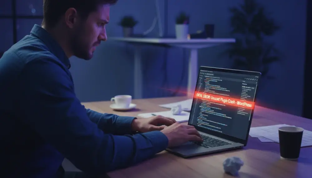 Hibás sor a WordPress pluginban. De melyik borítókép