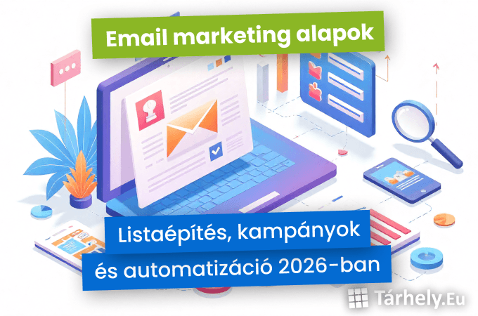 Email marketing alapok - listaépítés, kampányok és automatizáció 2026-ban