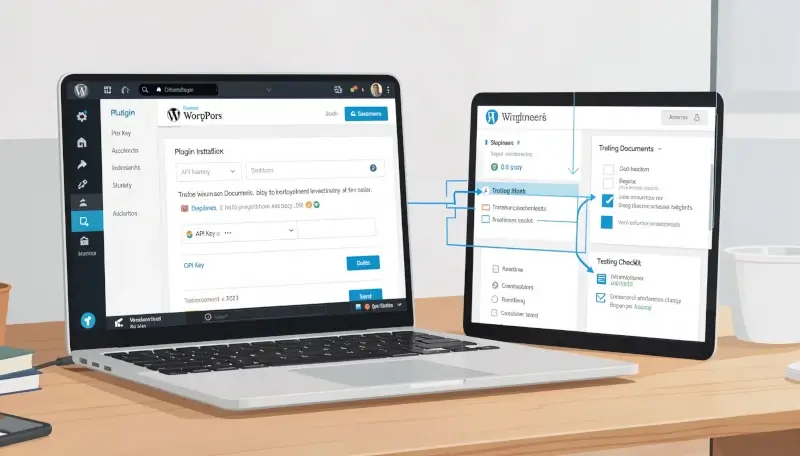 AI chatbot telepítése WordPress oldalra lépésről lépésre
