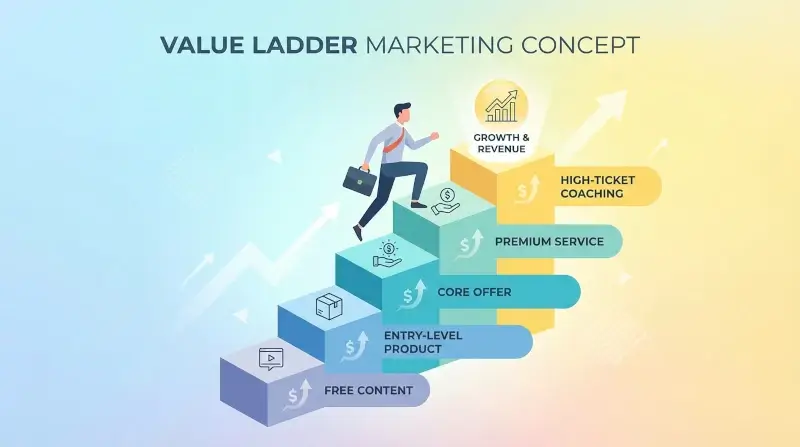 Az értéklépcső a profitábilis sales funnel valódi motorja