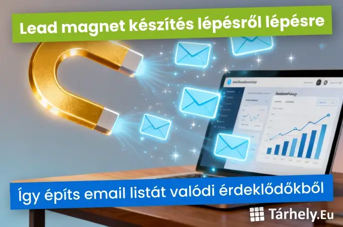 Lead magnet készítés lépésről lépésre - így építs email listát valódi érdeklődőkből