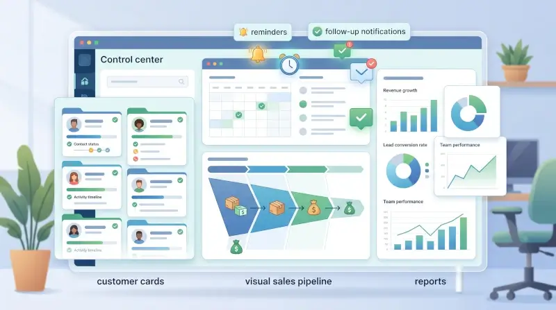 Milyen előnyei és fontos funkciói vannak egy CRM rendszernek