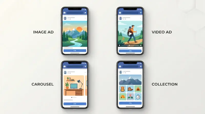Facebook hirdetés típusok – mikor melyiket használd
