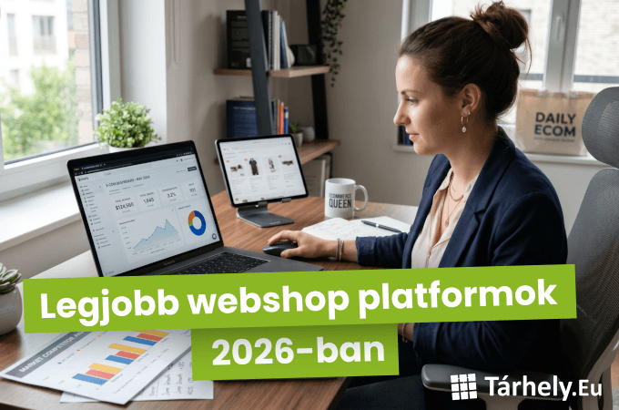 Legjobb webshop platformok 2026-ban