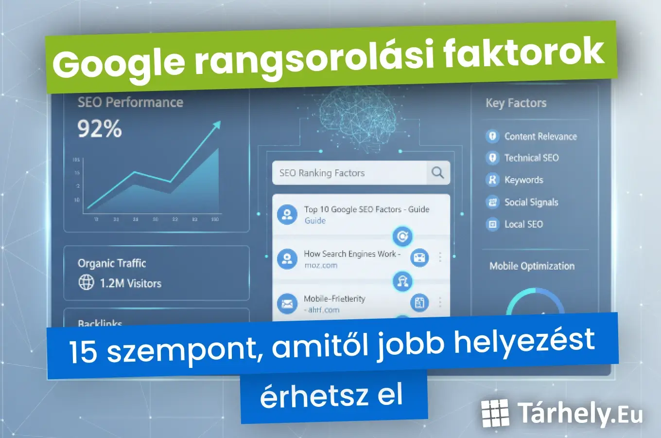 Google rangsorolási faktorok - 15 szempont, amitől jobb helyezést érhetsz el