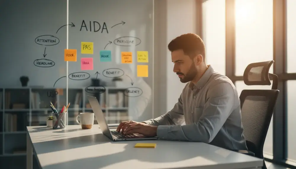 Marketing szövegírás értékesítési szöveg minták, technikák és bevált sablonok borítókép