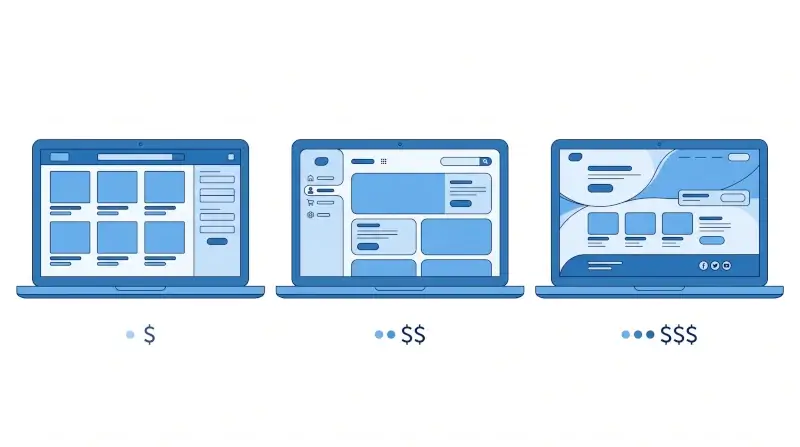 Mennyibe kerül egy WordPress webshop 2026-ban