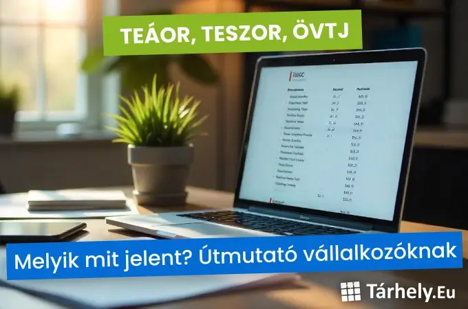 TEÁOR, TESZOR, ÖVTJ – Melyik mit jelent_ Útmutató vállalkozóknak