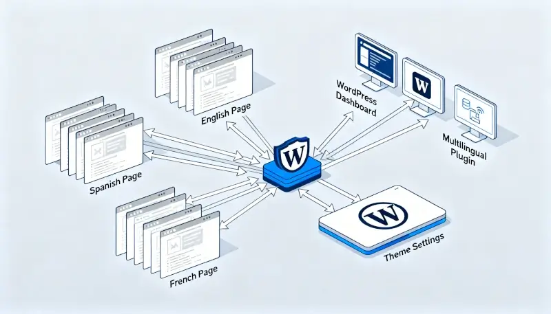 Hogyan működik a WordPress többnyelvűsítés a gyakorlatban