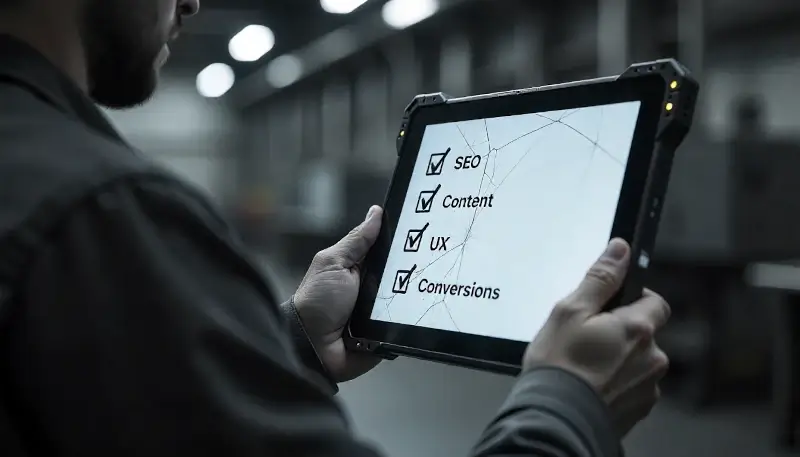 Csekklista Így állíts össze saját weboldal auditot