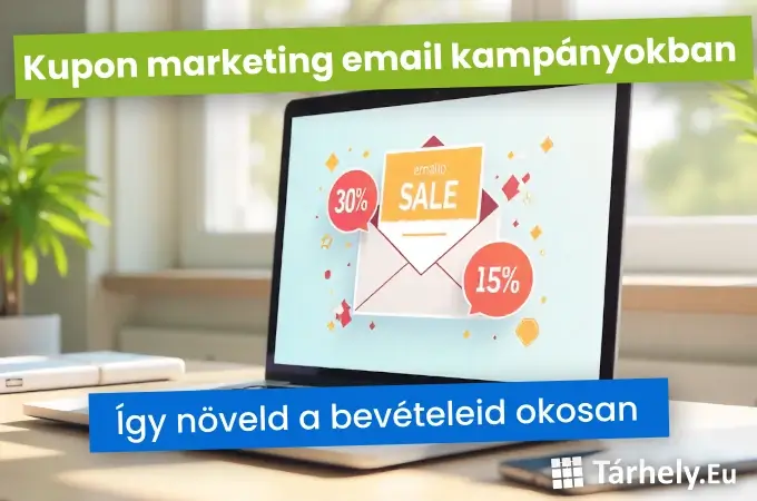 Kupon marketing az email kampányokban - így növeld a bevételeid okosan