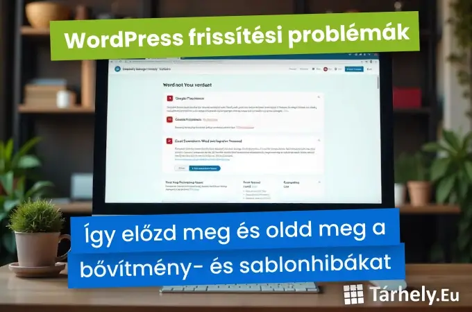 WordPress frissítési problémák - így előzd meg és oldd meg a bővítmény- és sablonhibákat