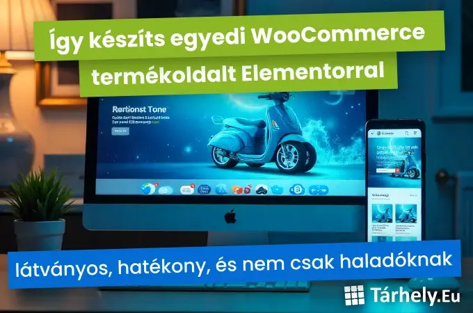 Így készíts WooCommerce egyedi termékoldalt Elementorral – látványos, hatékony, és nem csak haladóknak