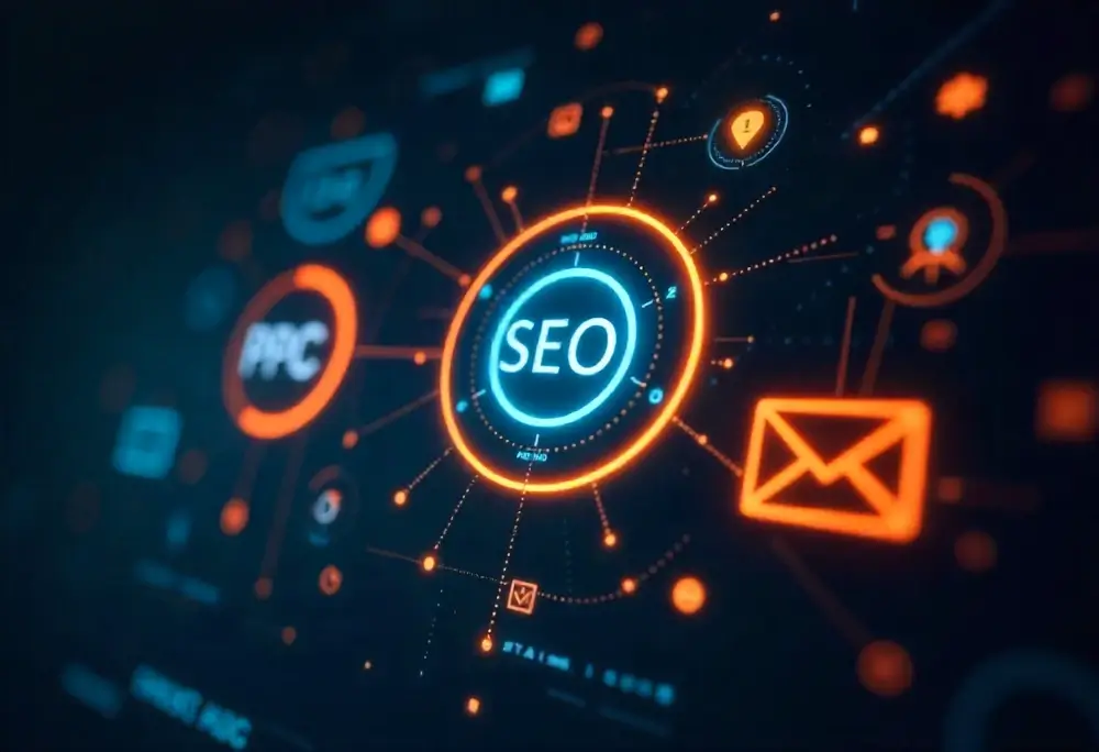 Online marketing stratégia 2026-ban Így kombináld a PPC-t, a SEO-t és az emailt hatékonyan borítókép