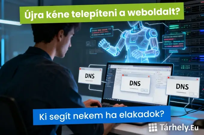 Újra kéne telepíteni a weboldalt - Ki segít nekem ha elakadok